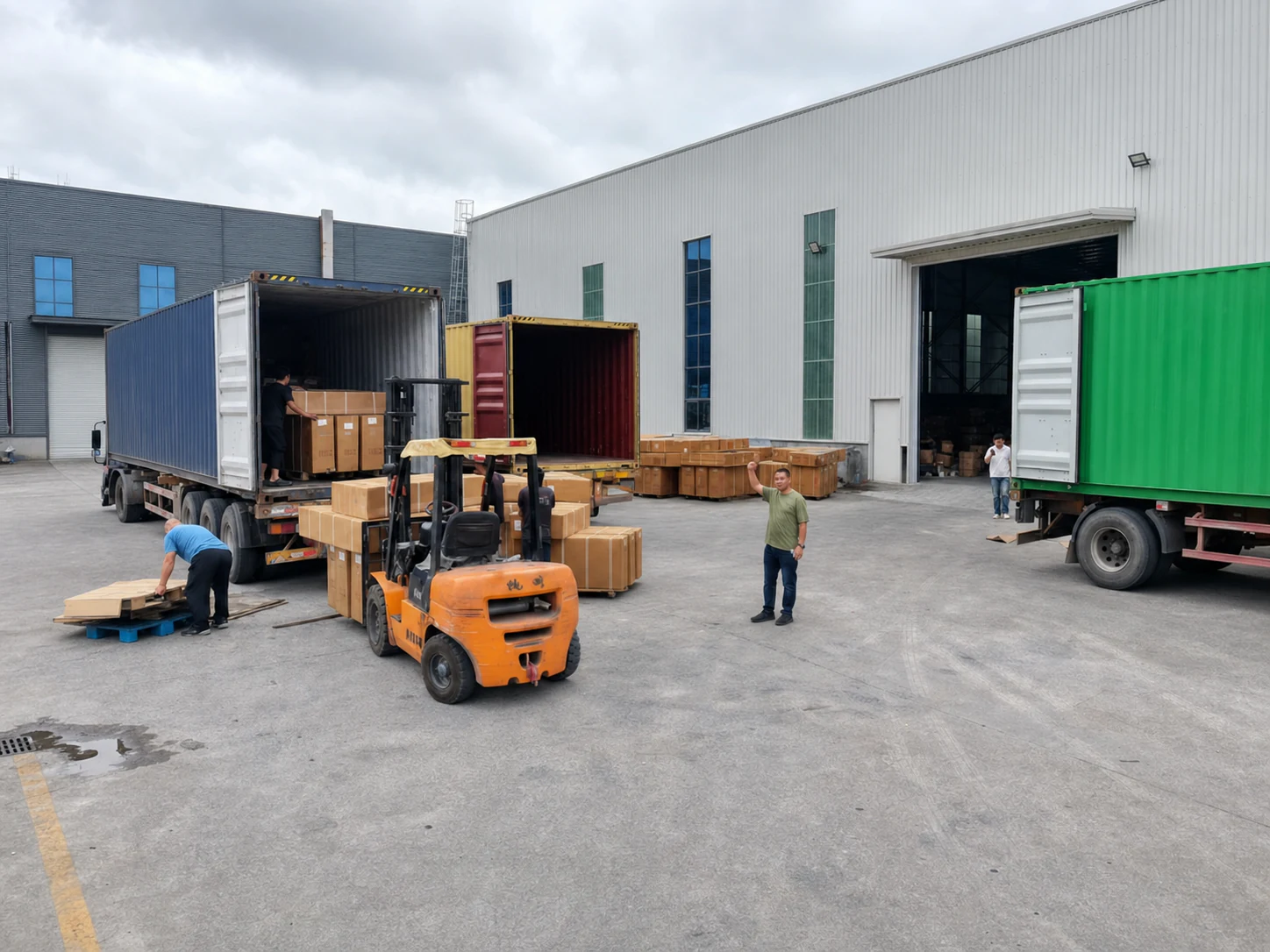 Container loading