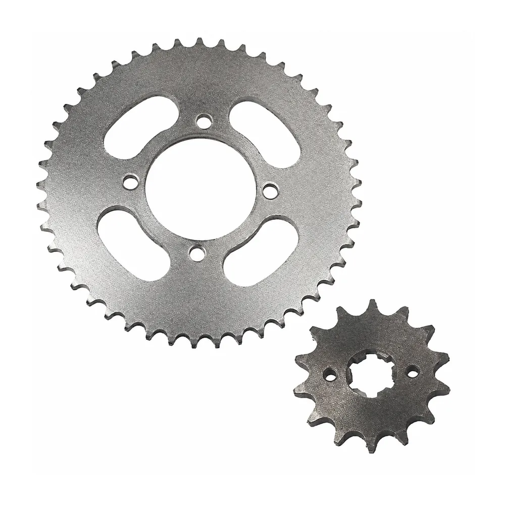 YAMAHA YBR125 · SPROCKET AND CHAIN