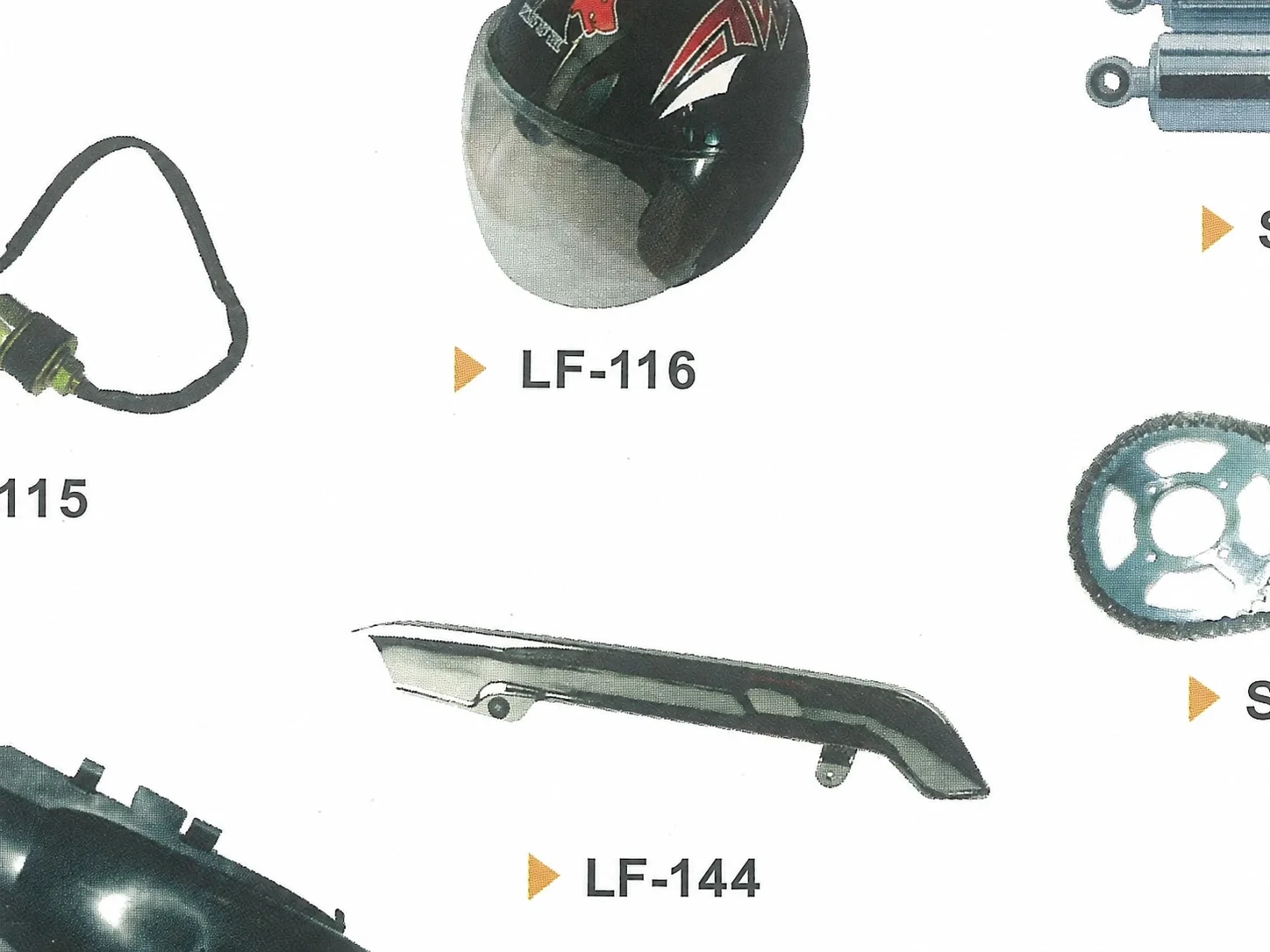 SUZUKI GN125 · LF-116
